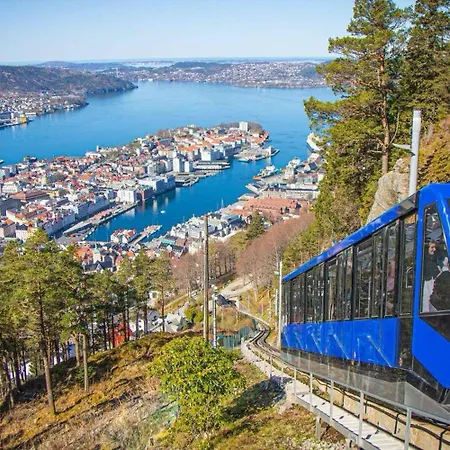 Moderne Midt I Bykjernen Leilighet Bergen